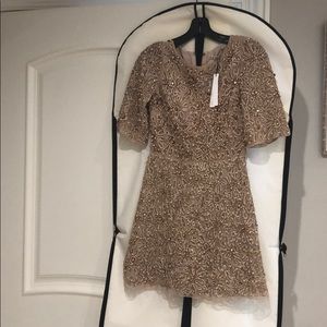 Alice and Olivia Drina Embellished Dress